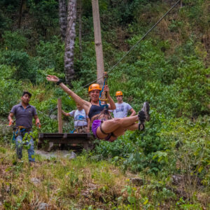 Ziplining & Waterfalls in San Juan Lachao