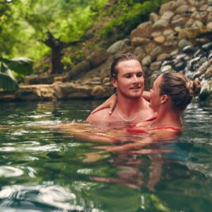 Aventura a caballo a las aguas termales